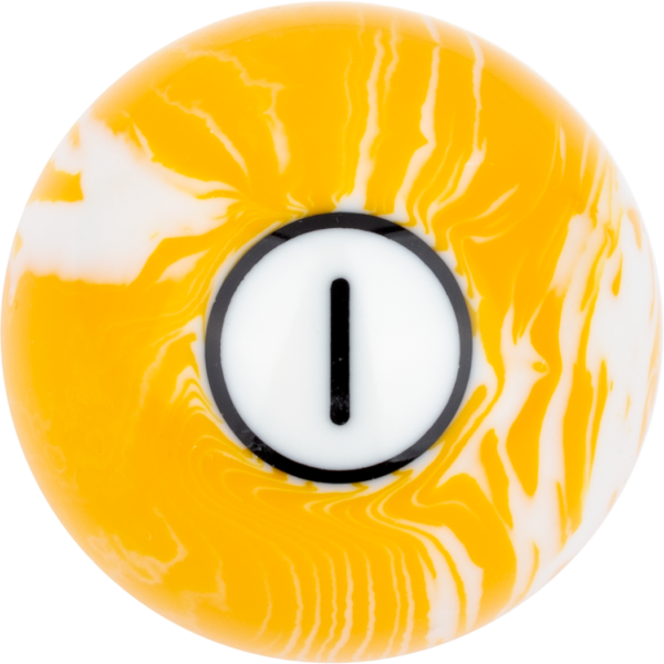 White Marble Replacement Ball - #1